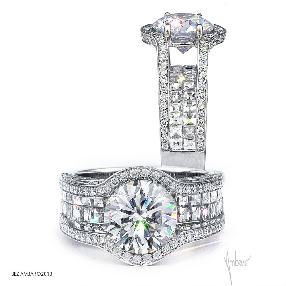 designer engagement rings chicago