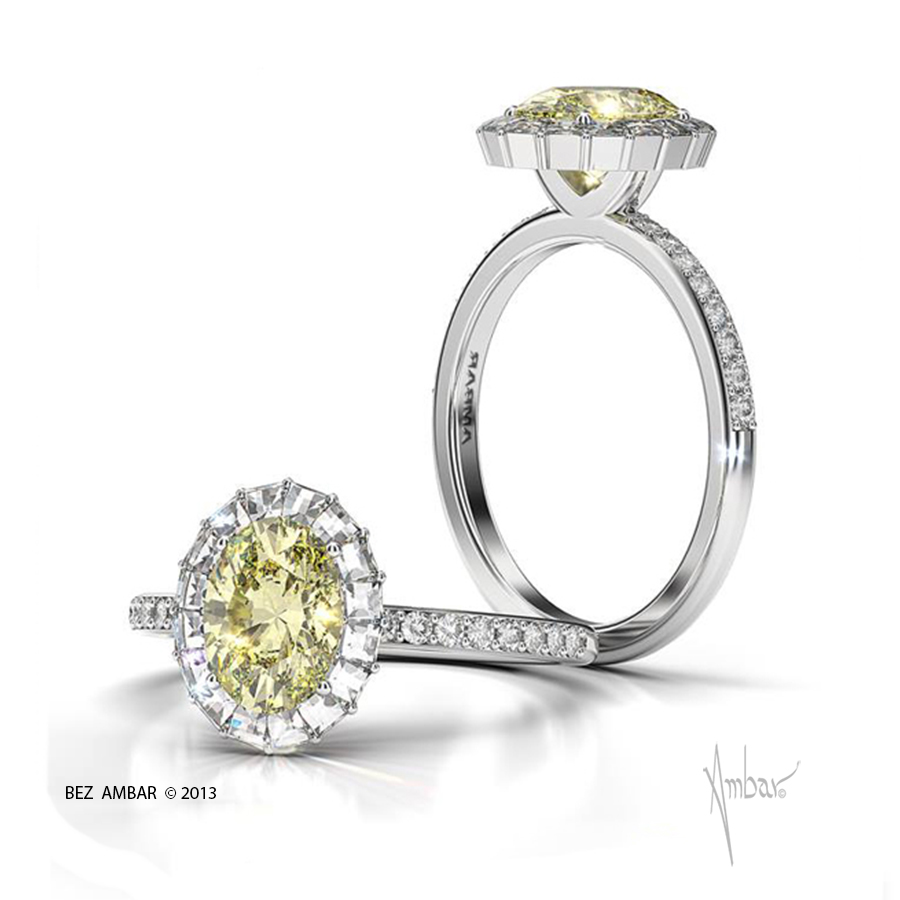 yellow diamond rings