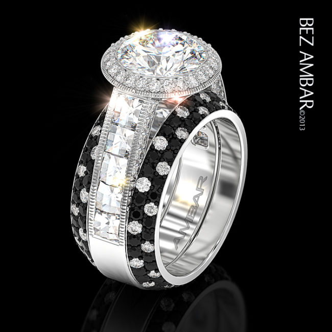 lotus-engagement-ring-blaze-diamonds-bookend-bands