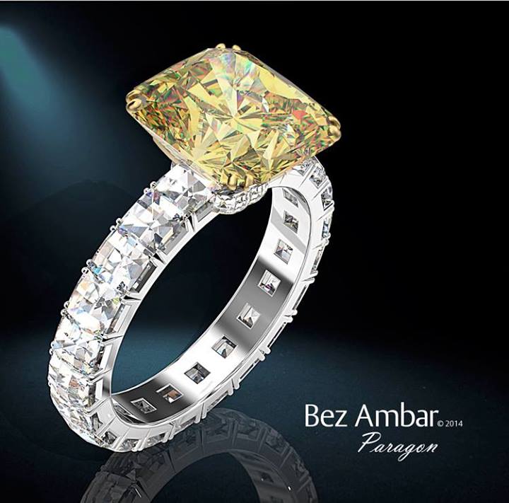 yellow diamond rings