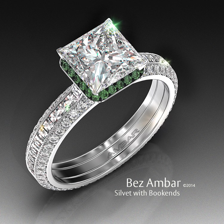 peridot wedding ring