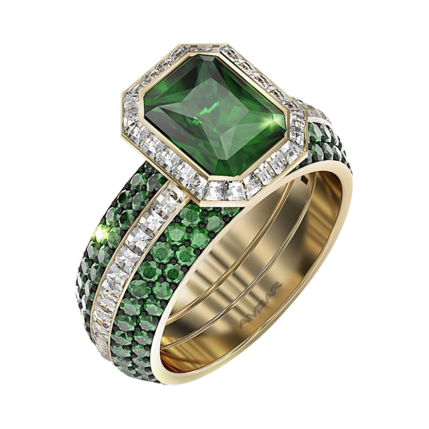 EMERALD ENGAGEMENT RINGS