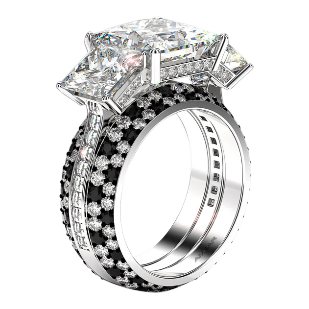 3 stone diamond ring