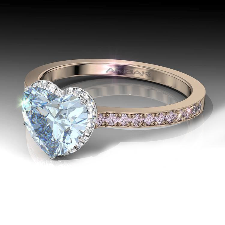 Fancy Intense Blue Diamond Ring