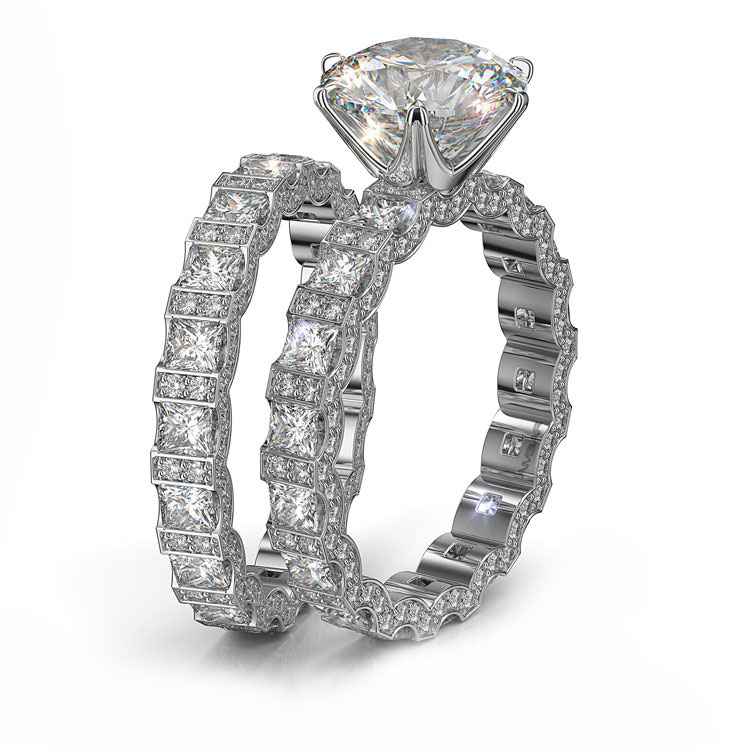 Vintage Style Wedding Ring Set Vintage Style Wedding Ring Set Heaven