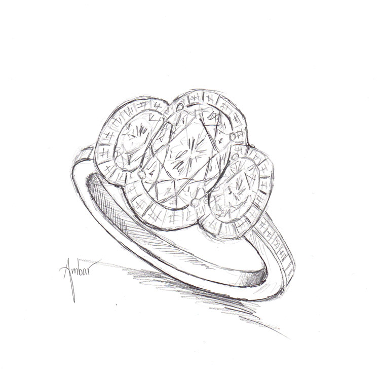 Hand Drawings Archives - Bez Ambar: Original Designer Jewelry ...