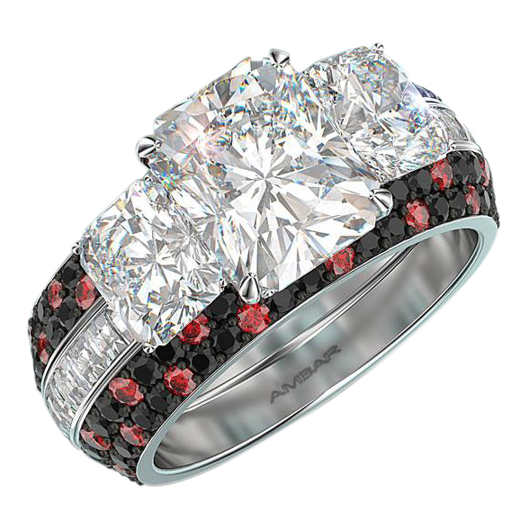 32+ 3 Stone Wedding Ring Enhancers Pictures - wedding