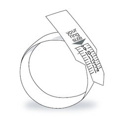ring size paper method