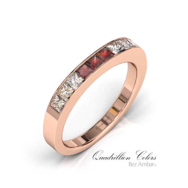 Quadrillion-Colors-gemstone-wedding-band-rose-gold-ruby-los-angeles-bez-ambar-iso