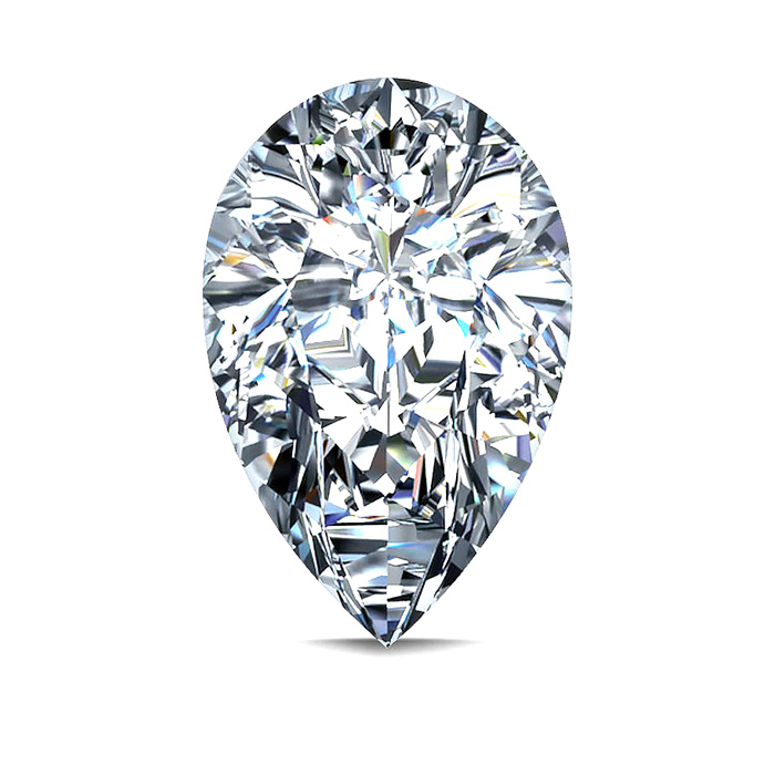 pear shaped diamond engagement rings