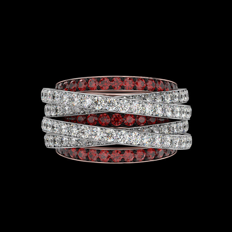 NIKOLPVLRUW-1.8mm-ruby-and-diamond-crossover-ring-top